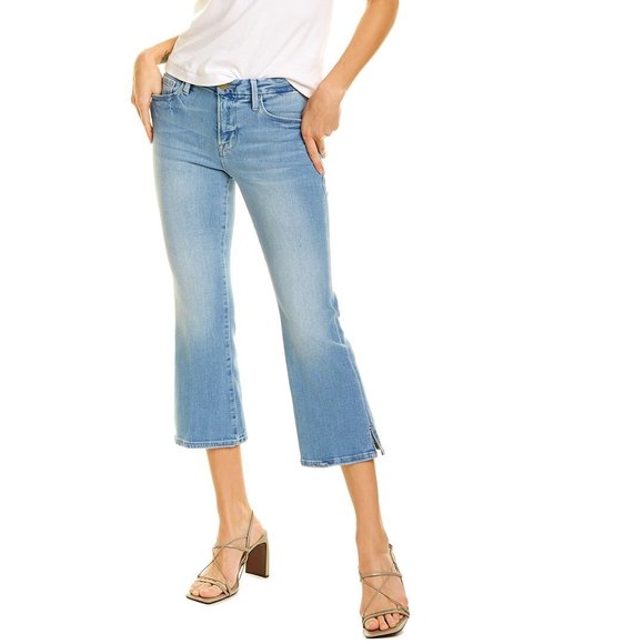 FRAME Denim Denim - FRAME Denim Le Pixie Crop Tropic Mini Boot Cut Jean
